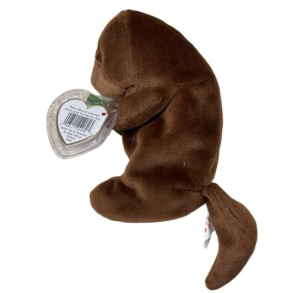 1995 Ty Beanie Baby Babies Seaweed The Otter With Tags Style - 4080 - Picture 5 of 8
